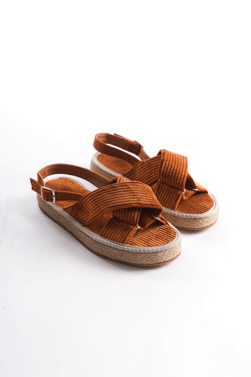 Nicole Kadın Taba Espadril Ayakkabı