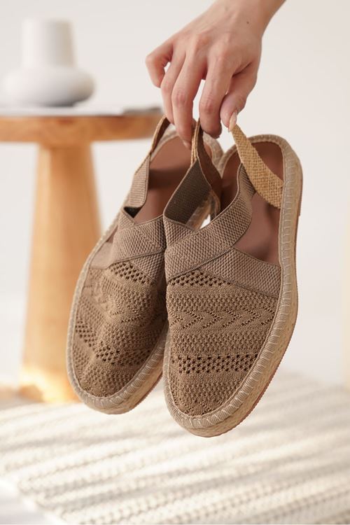 Rosa Kadın Vizon Espadril Ayakkabı 